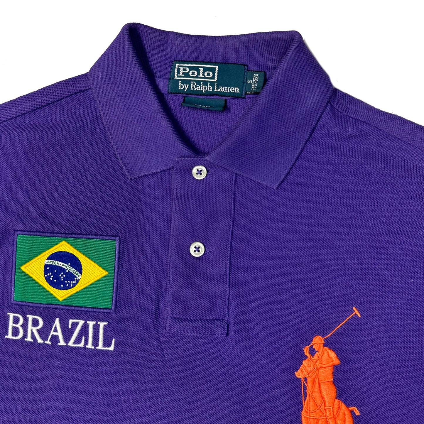 Ralph Lauren Brazil Polo In Purple ( S )