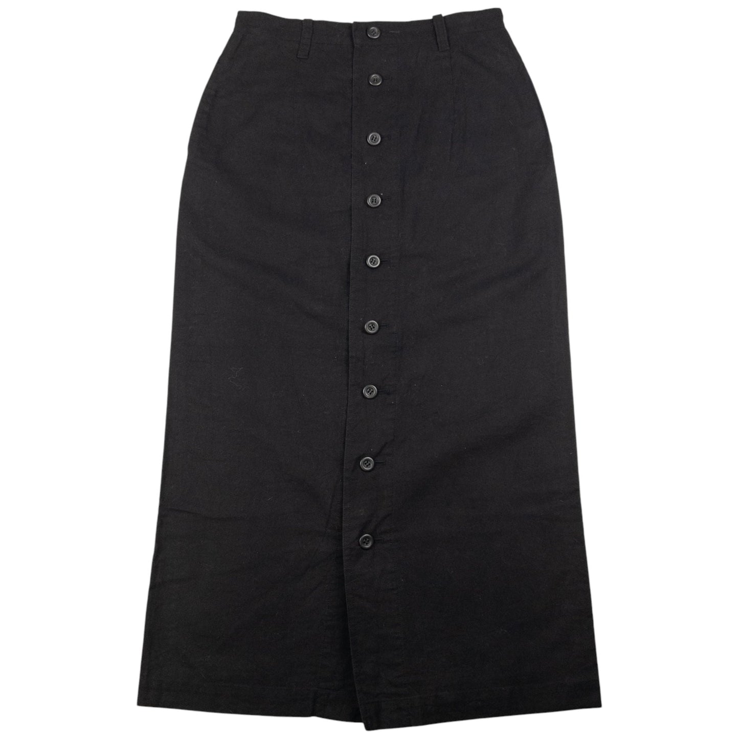 Vintage Plantation By Issey Miyake Full Button Midi Skirt Womens Size W27