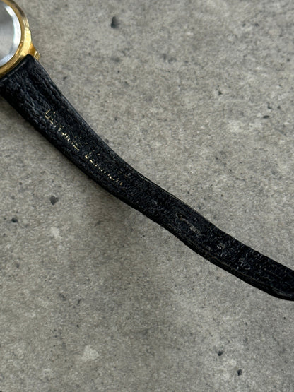 Vintage 1990s Gold Tone Round Quartz Watch