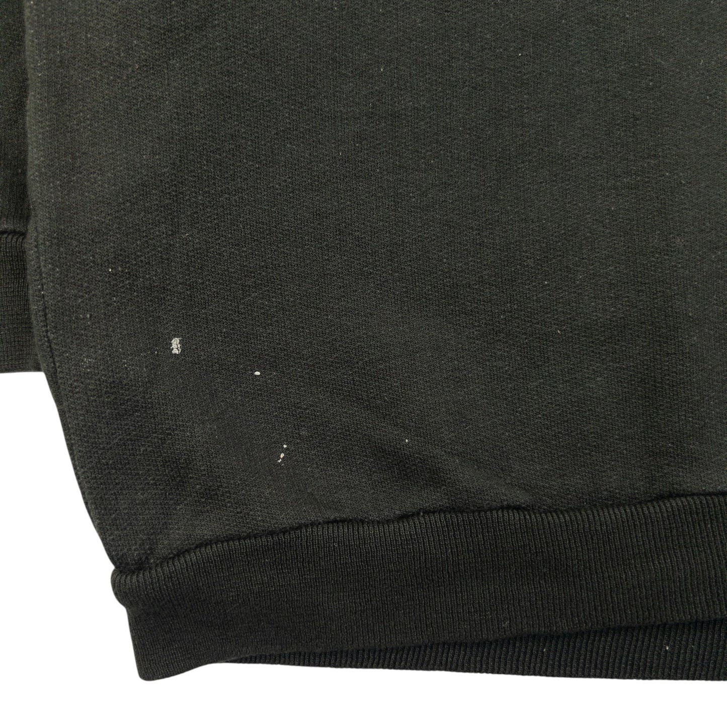 Vintage 80s YSL Yves Saint Laurent Embroidered Sweatshirt Size S | Small, Black