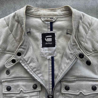 G-STAR UTILITY DENIM JACKET | O/S, Sage
