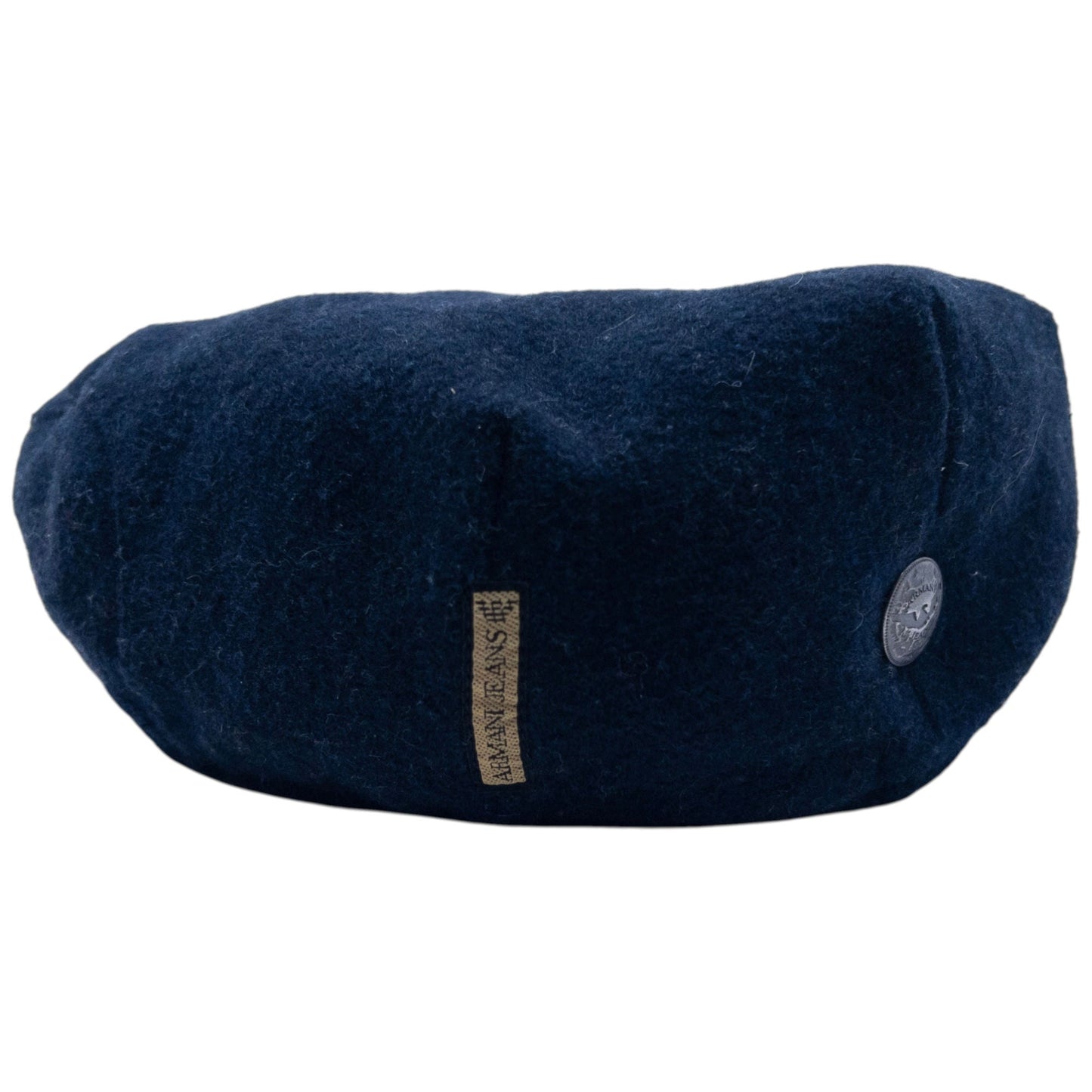 Vintage 2000s Armani Jeans Wool Flat Cap Hat