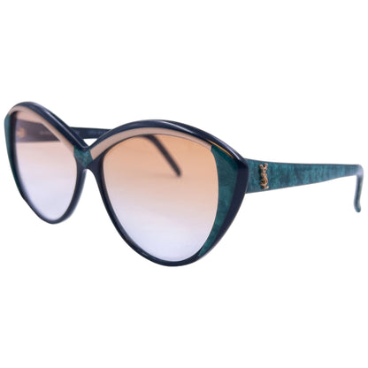 Vintage YSL Yves Saint Laurent Marble Sunglasses