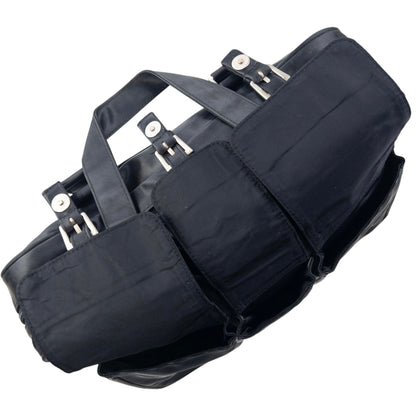 Vintage 90s Jean Paul Gaultier Cargo Handbag | O/S, Black