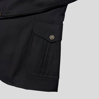 Gucci by Tom Ford 00’s Crest Button Wool Dinner Jacket - IT54 | Default Title, Black