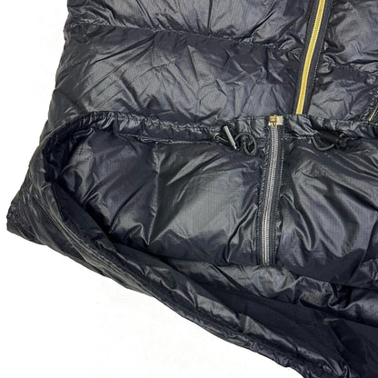 Marmot Asymmetrical Down Puffer Jacket In Black (XL) | XL, Black
