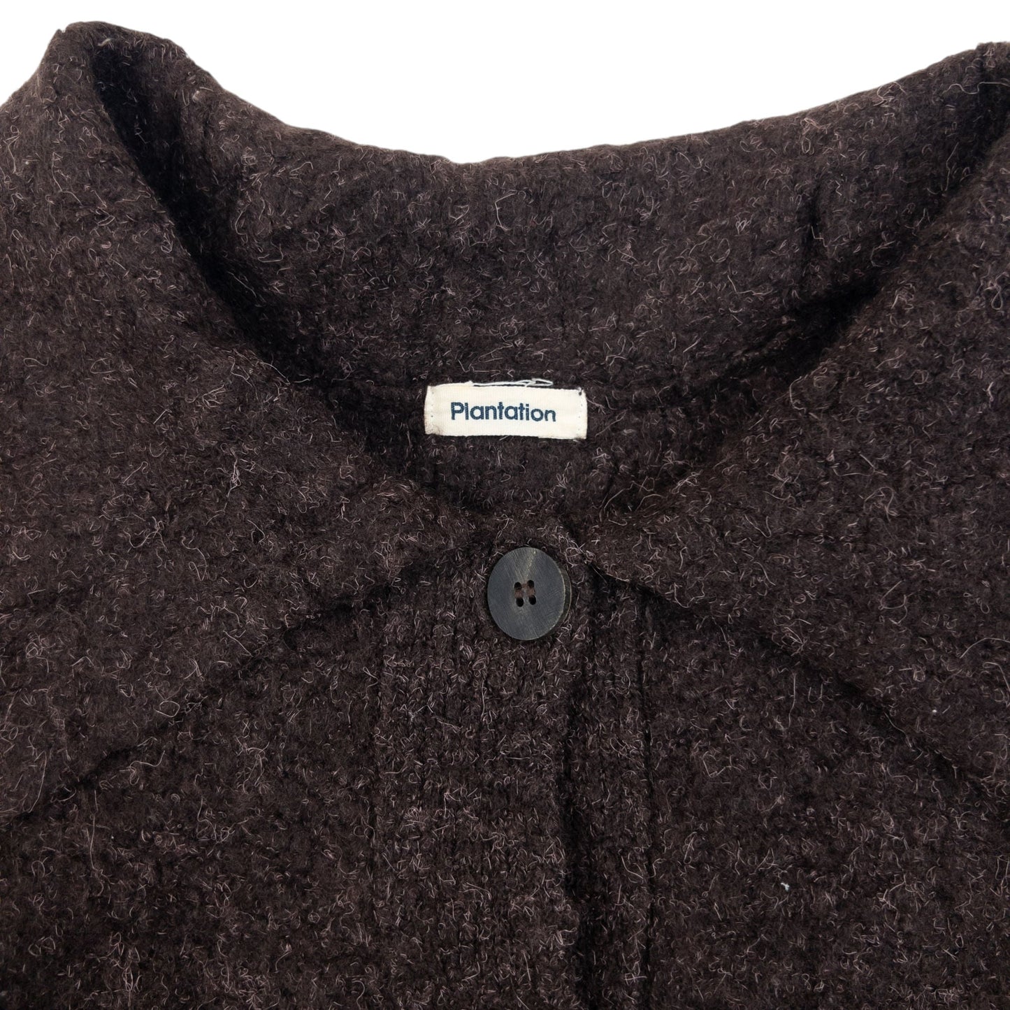 Vintage 90s Plantation By Issey Miyake Wool Jacket Womens Size M | Medium, Brown