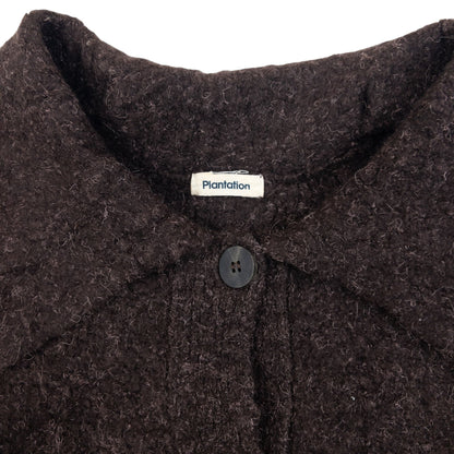 Vintage 90s Plantation By Issey Miyake Wool Jacket Womens Size M | Medium, Brown