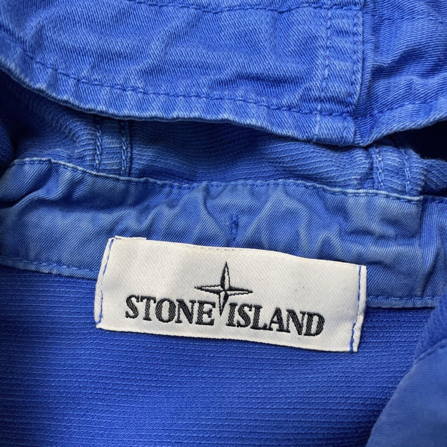 Stone Island Hooded Overshirt, Size XL | XL, Blue