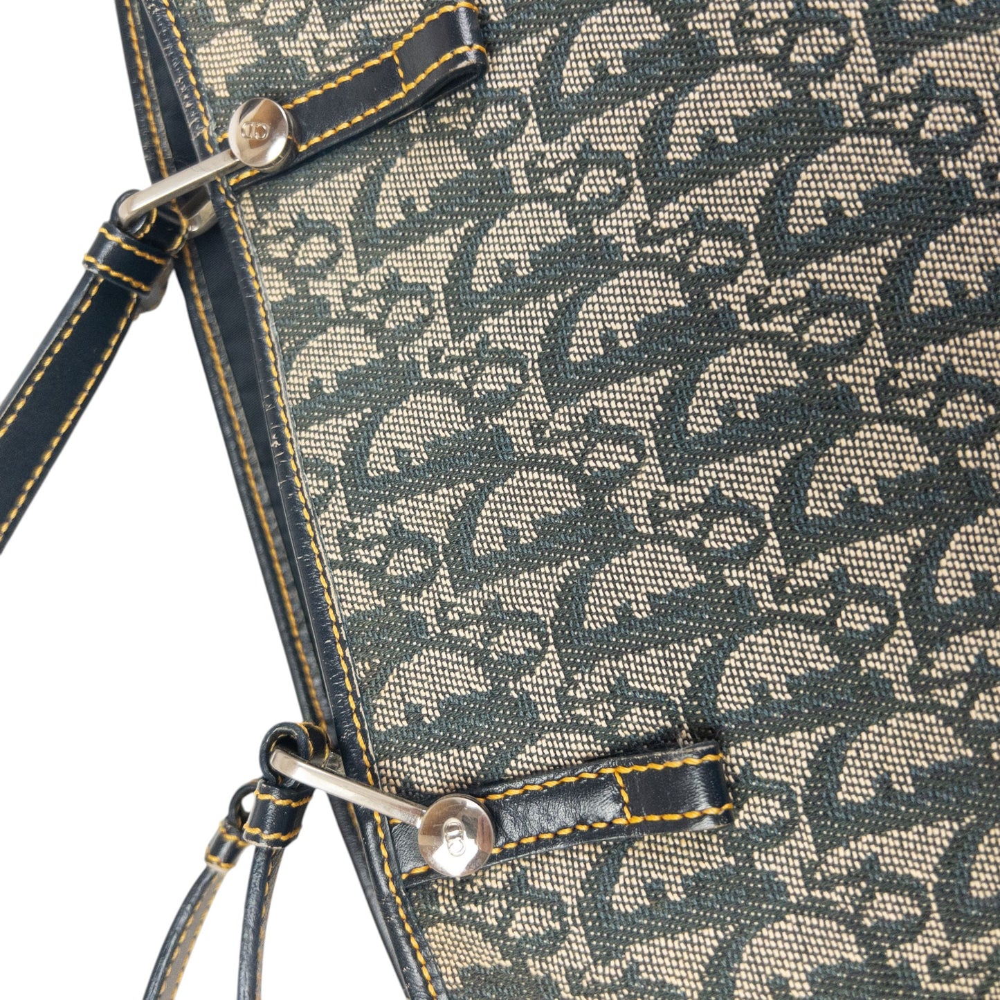 Vintage Dior Monogram Shoulder Bag