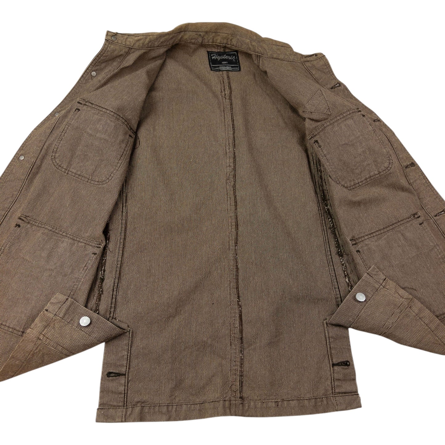 Vintage Hysteric Glamour Striped Button Up Jacket Size S