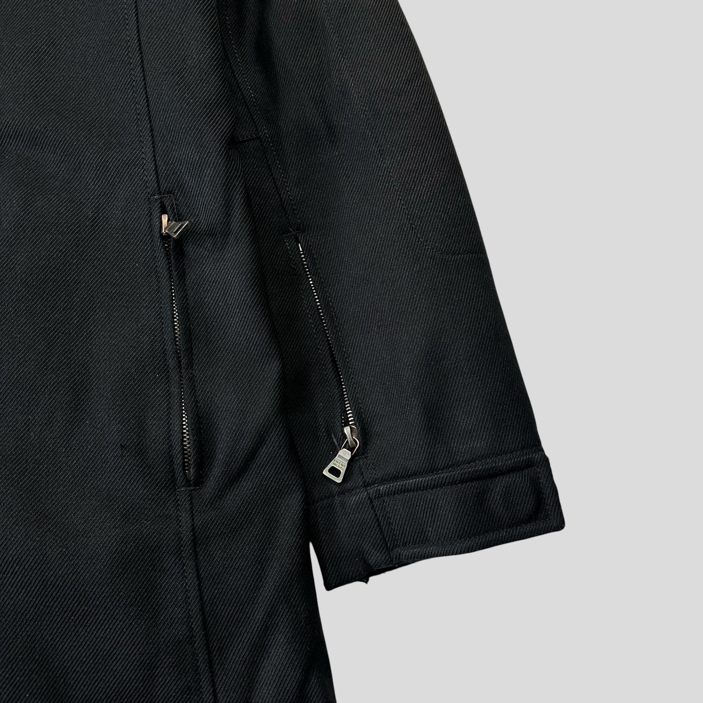 Prada Sport 00’s 3 in 1 Goretex Wool & Nylon Military Jackets - S/M | Default Title, Red