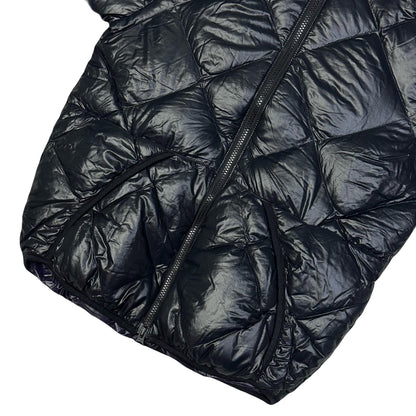 Camp 7 Diamond Stitch Puffer Jacket In Black ( S )