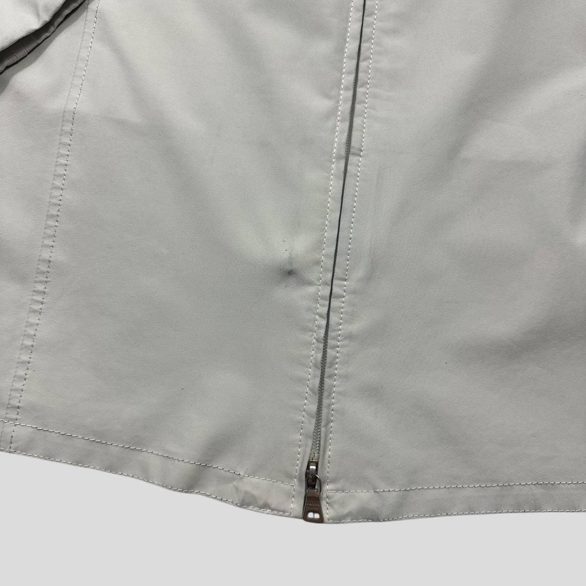 Prada Sport AW00 Goretex Perforated Ventilation Trench Coat  - M | White