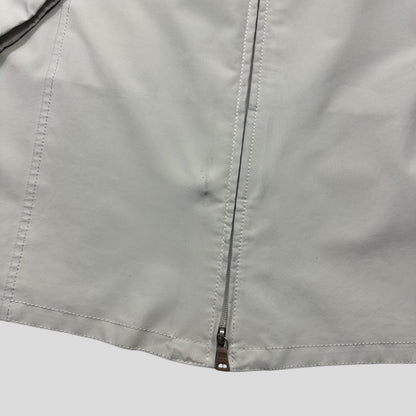 Prada Sport AW00 Goretex Perforated Ventilation Trench Coat  - M | White