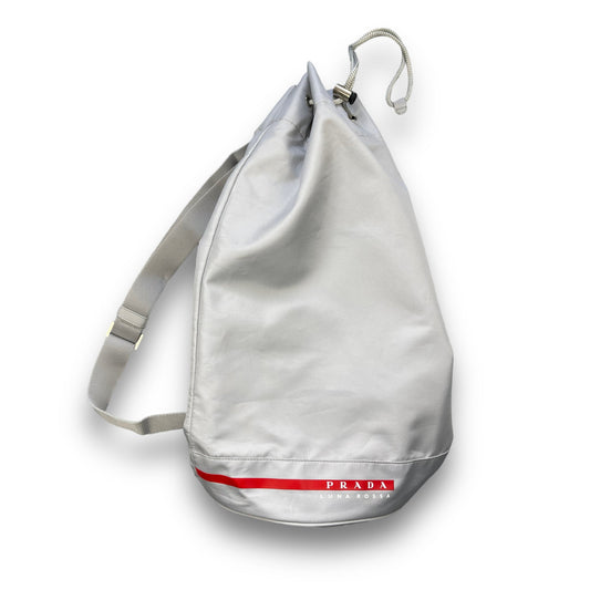 2000's Prada Luna Rossa Bag | O/S, Silver