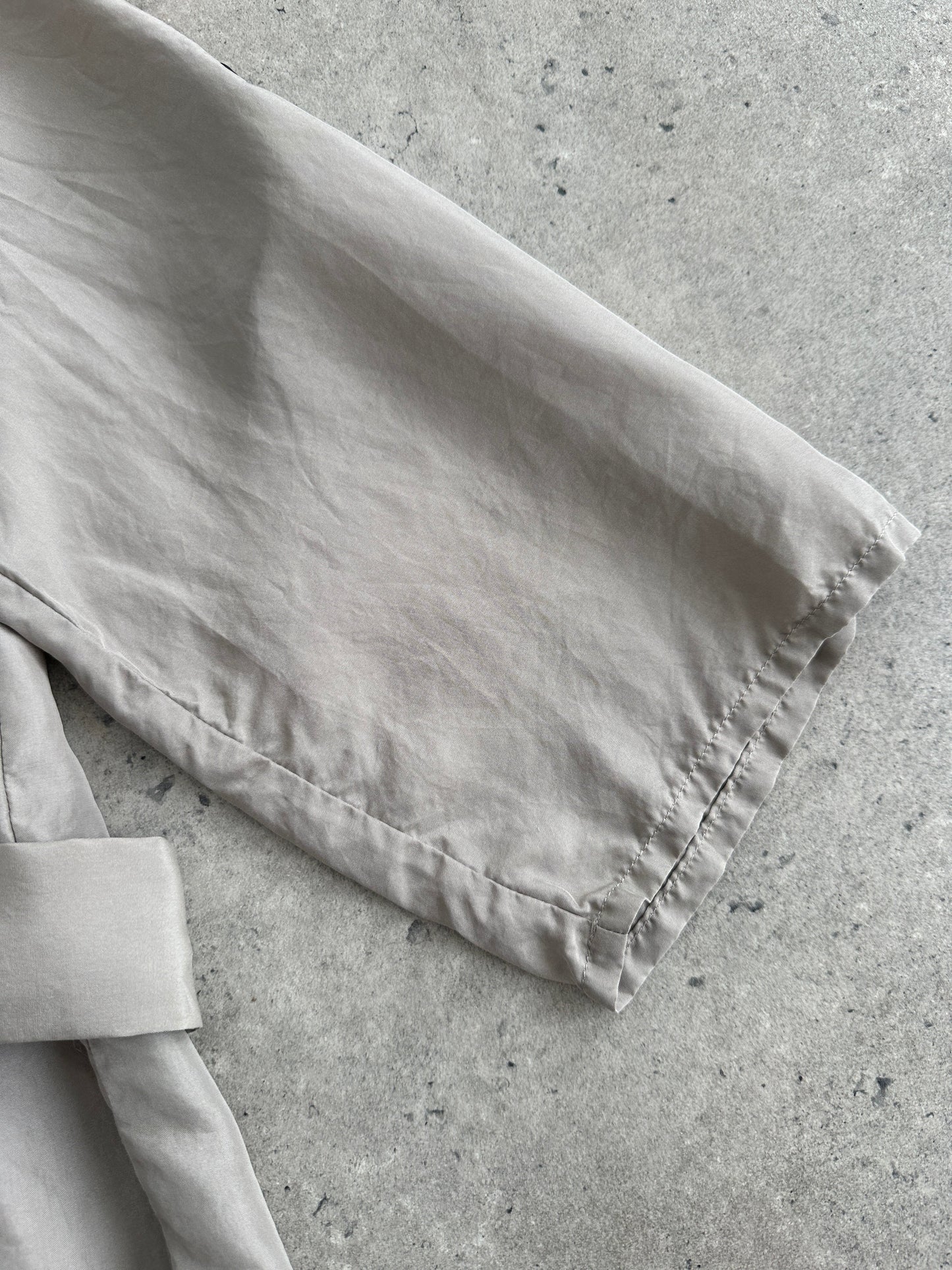 Jaeger Pure Silk Belted Shirt - S