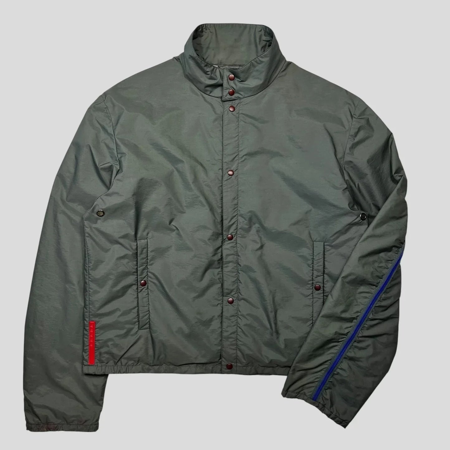 Prada Sport SS00 Gel Seam Nylon Cropped Jacket - IT50 (M)