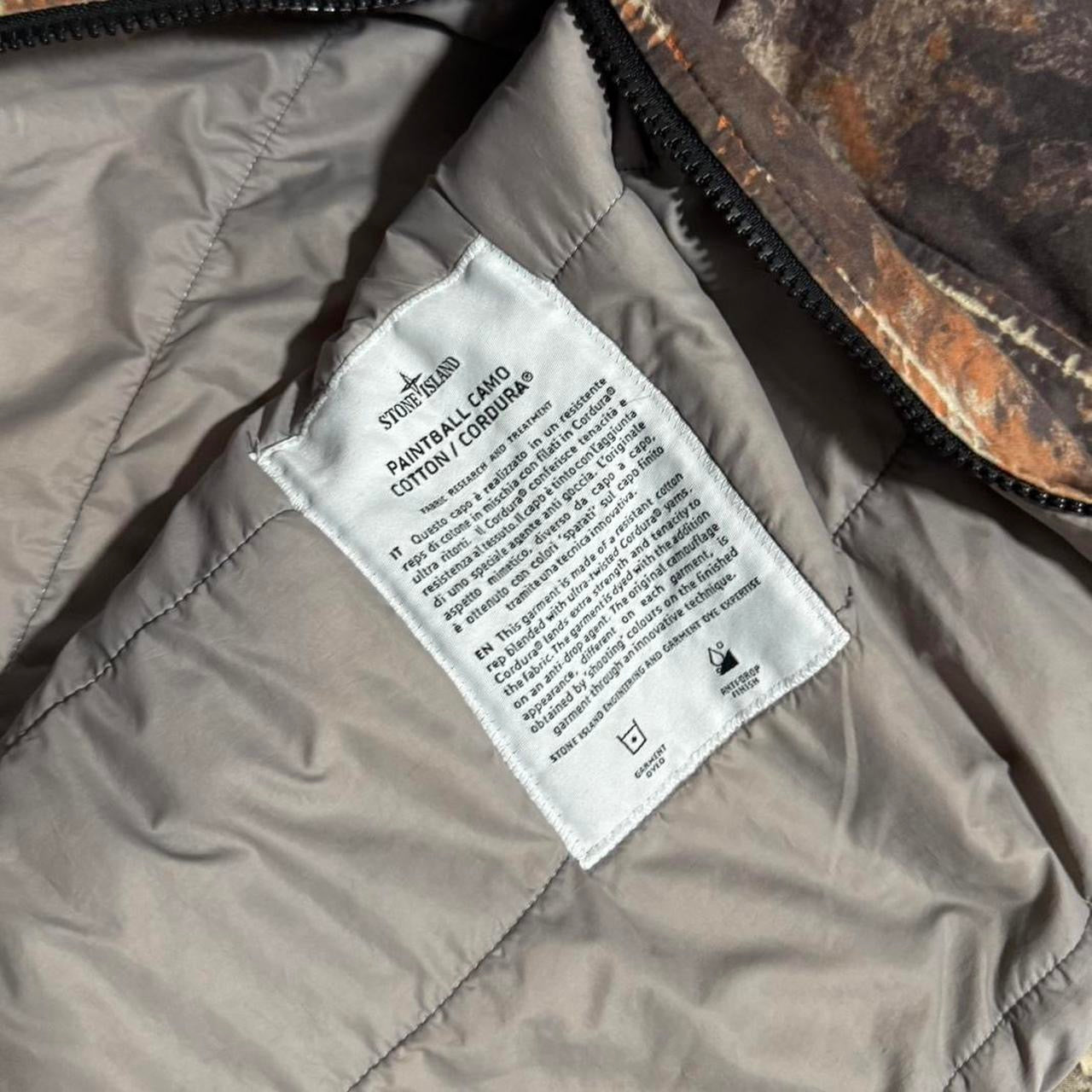 Stone Island Paintball Camo Parka Jacket