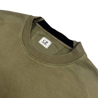 C.P. Company Khaki Goggle Sweatshirt