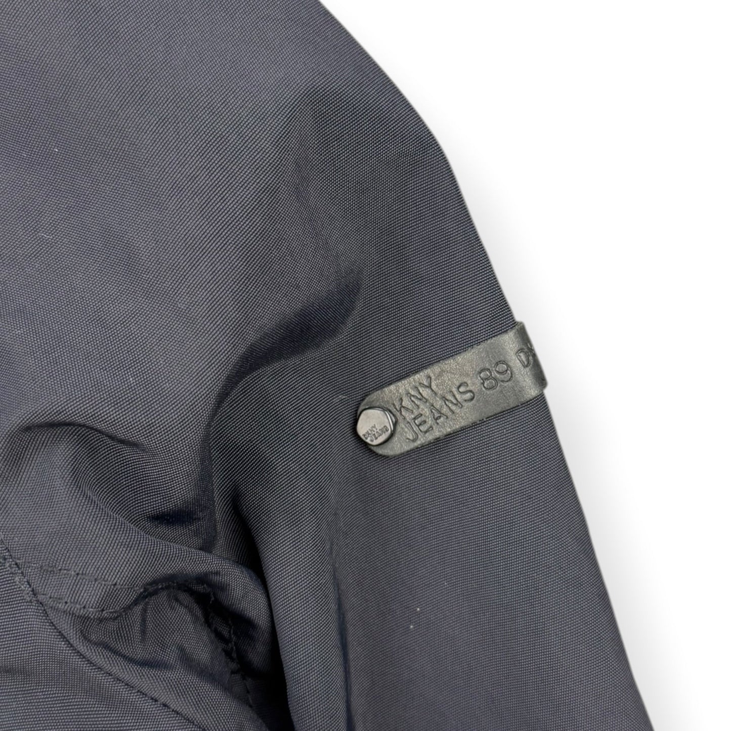 2000's DKNY Multizip Moto Jacket (L) | Default Title, Navy