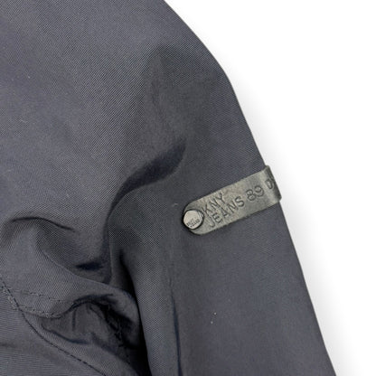 2000's DKNY Multizip Moto Jacket (L) | Default Title, Navy