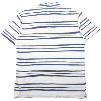 Vintage Stone Island Striped Polo Shirt Size M