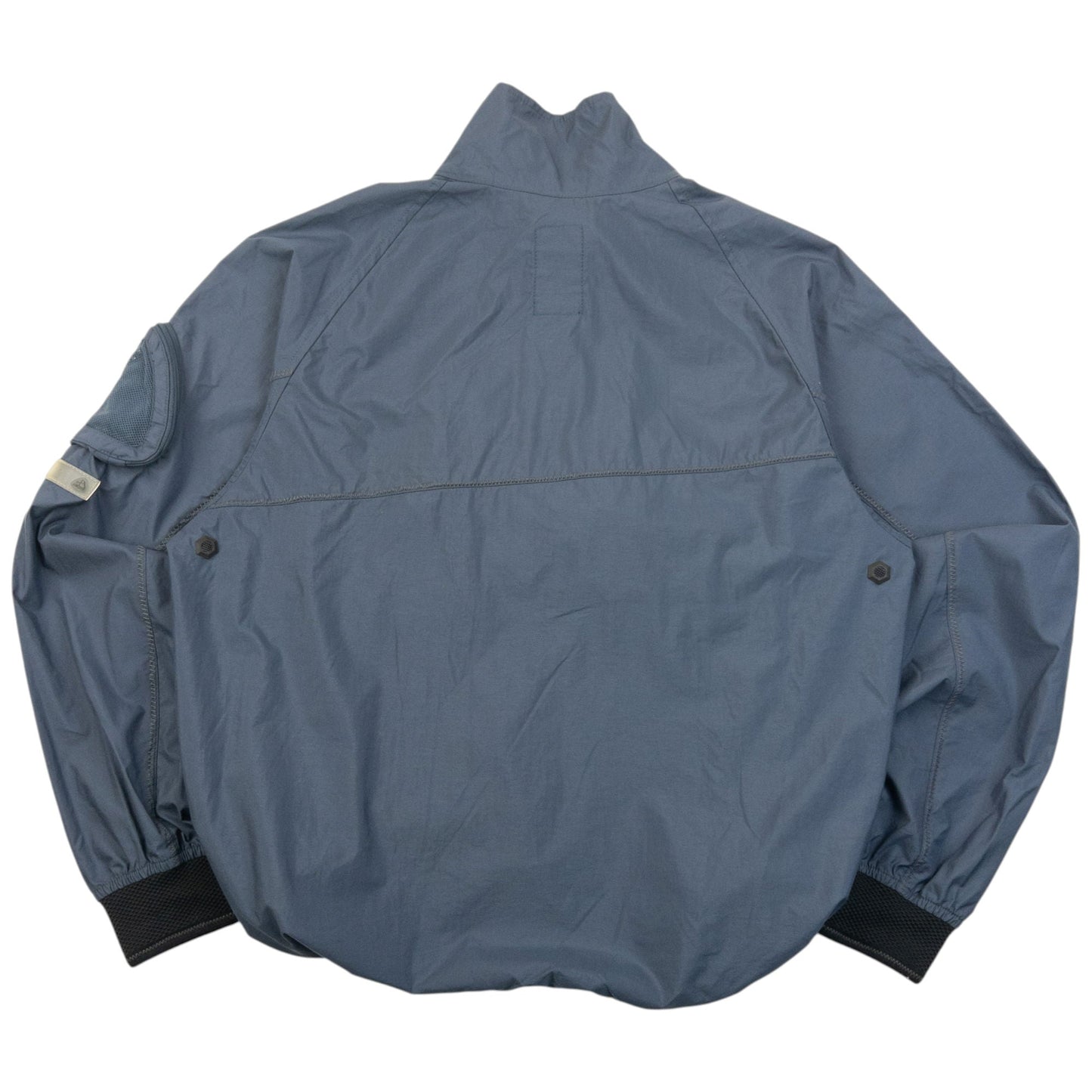 Vintage 2000s Nike ACG Asymmetric Kayak Q Zip Jacket Size S | Small, Blue