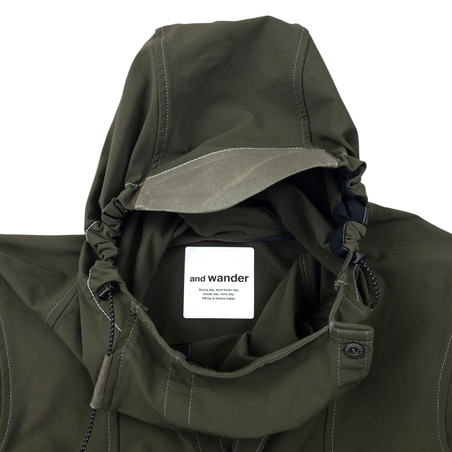 And Wander Pullover Rain Jacket Size M