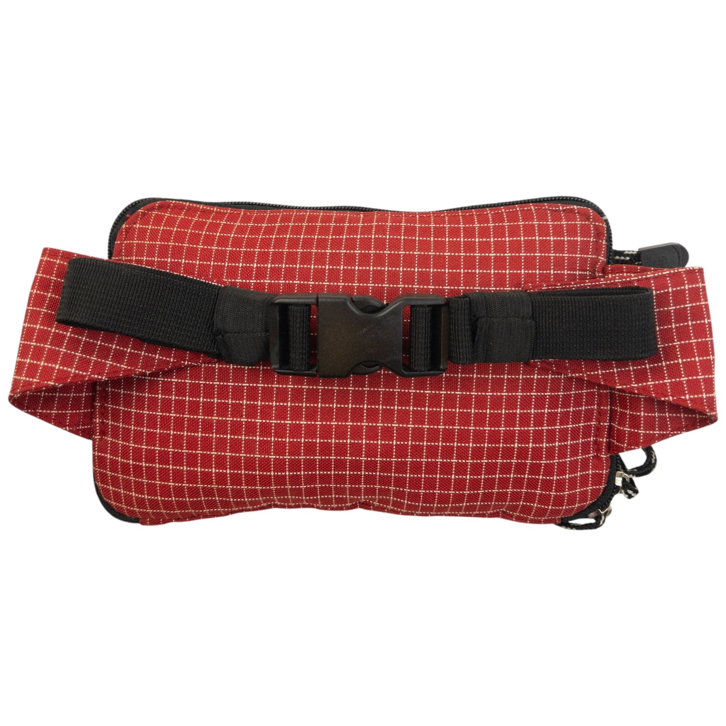 Vintage 2000s Stussy Checkered Crossbody Bag | O/S, Red