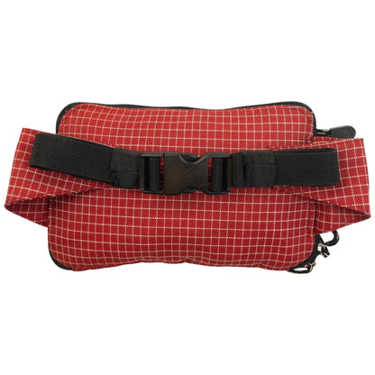 Vintage 2000s Stussy Checkered Crossbody Bag | O/S, Red