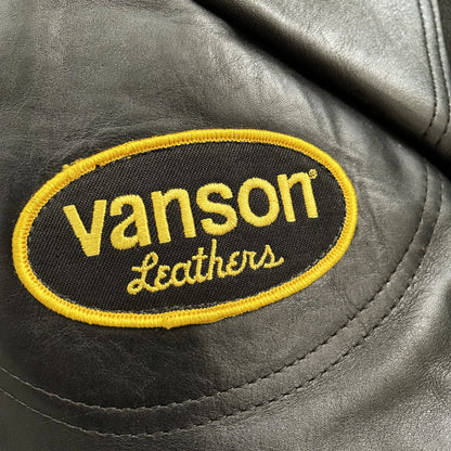 Vanson Leathers Motorcycle Racer Jacket - S