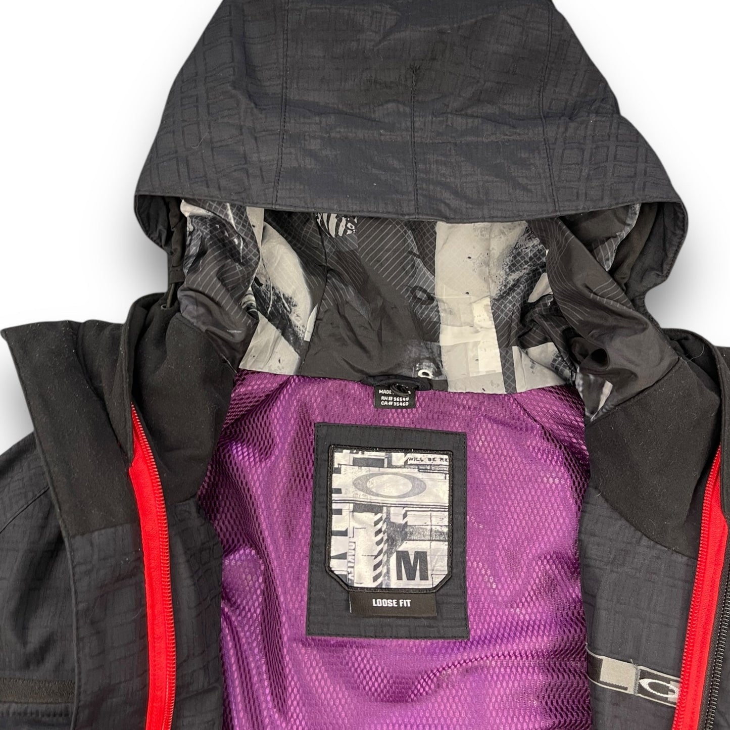 2009 Oakley 2in1 Ventilated Jacket (L) | Default Title, Purple