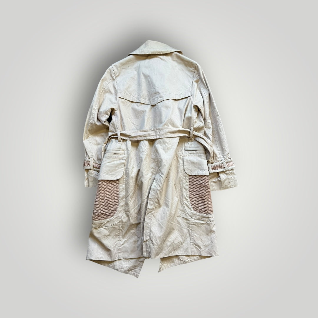 Tsmori Chisato by Issey Miyake Utility Trench Coat M