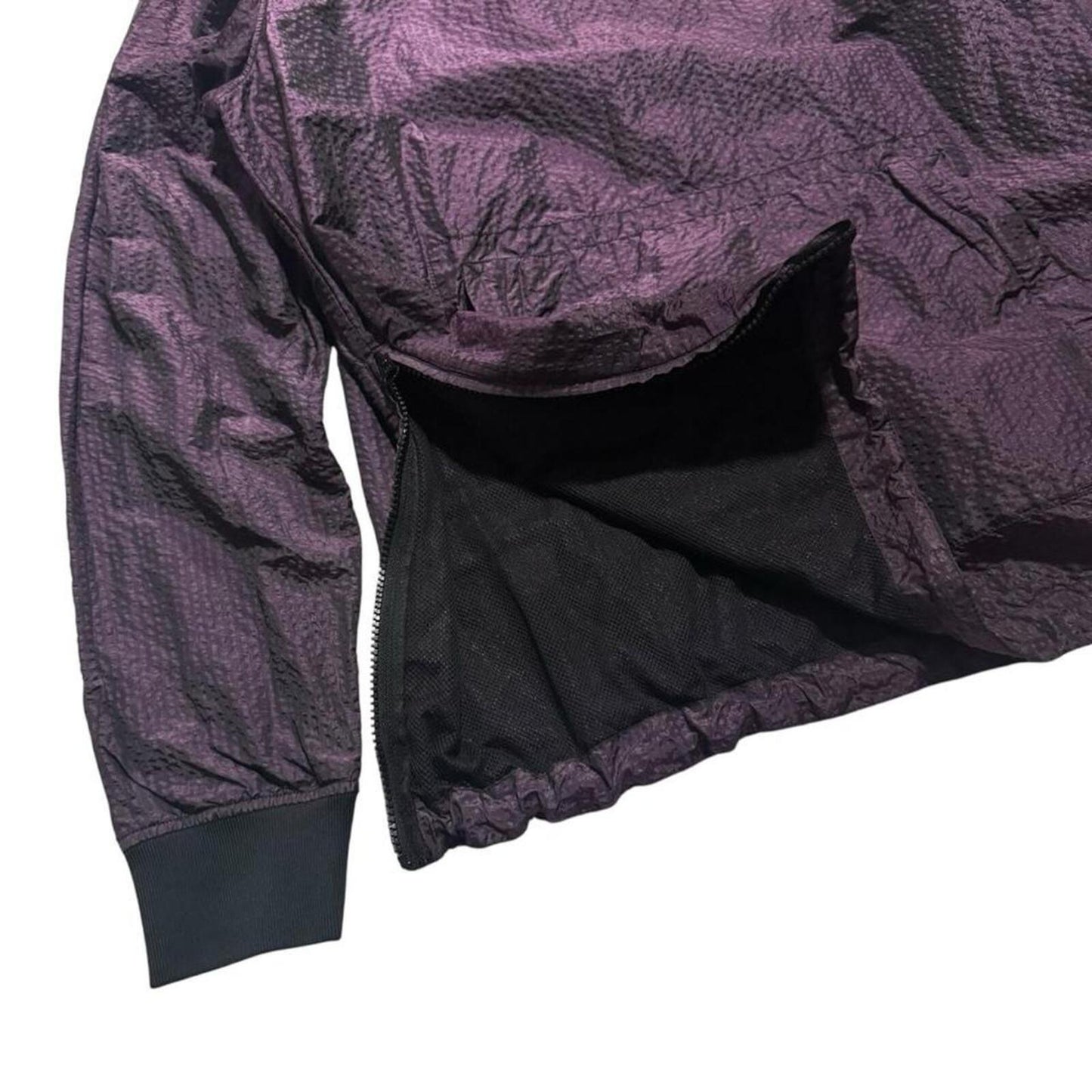 Stone Island Poly Fram Nylon Pullover | Medium, Purple