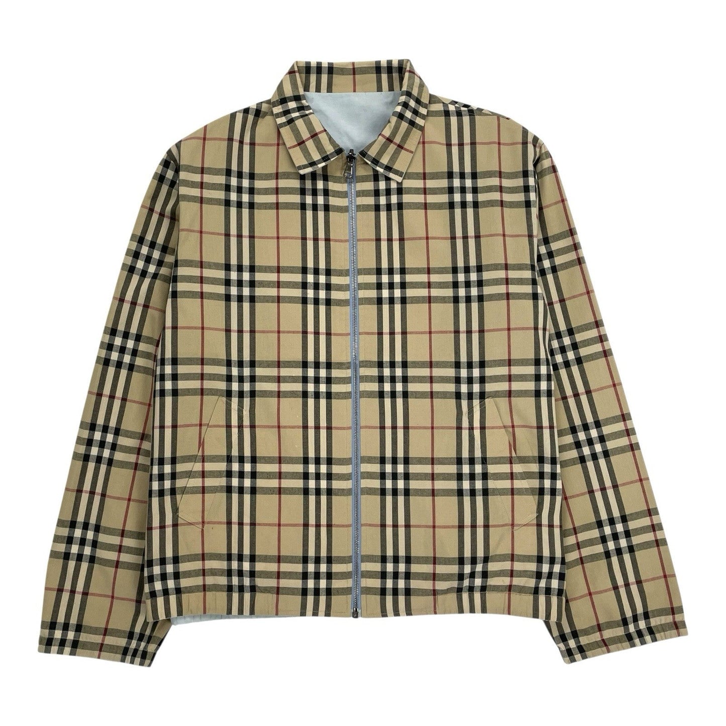 Vintage Burberry Reversible Jacket Nova Check, Size Medium | Burberry, Multicoloured
