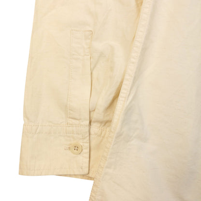 Vintage 2000s Marithe + Francois Girbaud Long Sleeve Button Up Shirt Size M | Medium, Cream