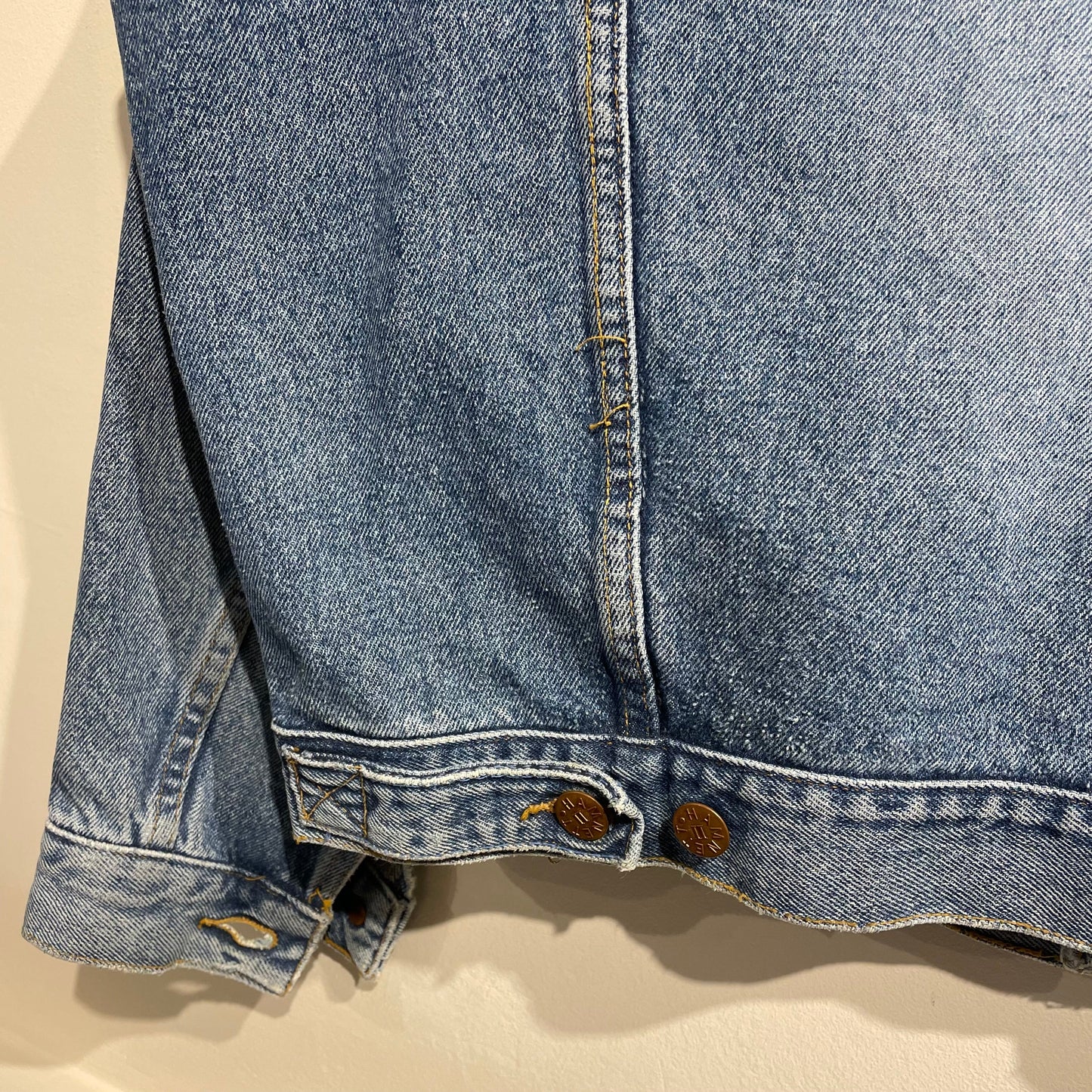 Katharine Hamnett Denim Trucker Jacket | O/S, Light Blue