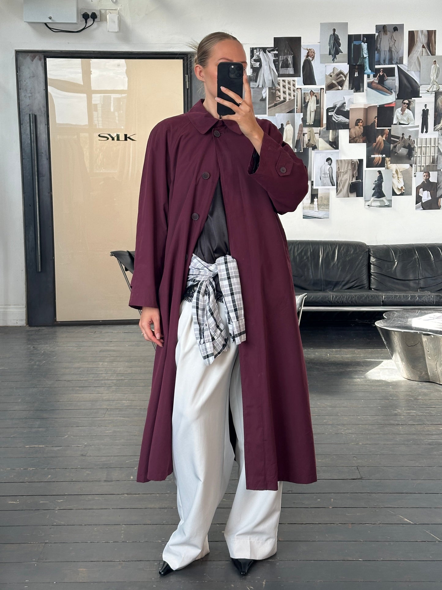 London Fog 2000s Concealed Placket Trench Coat - XL