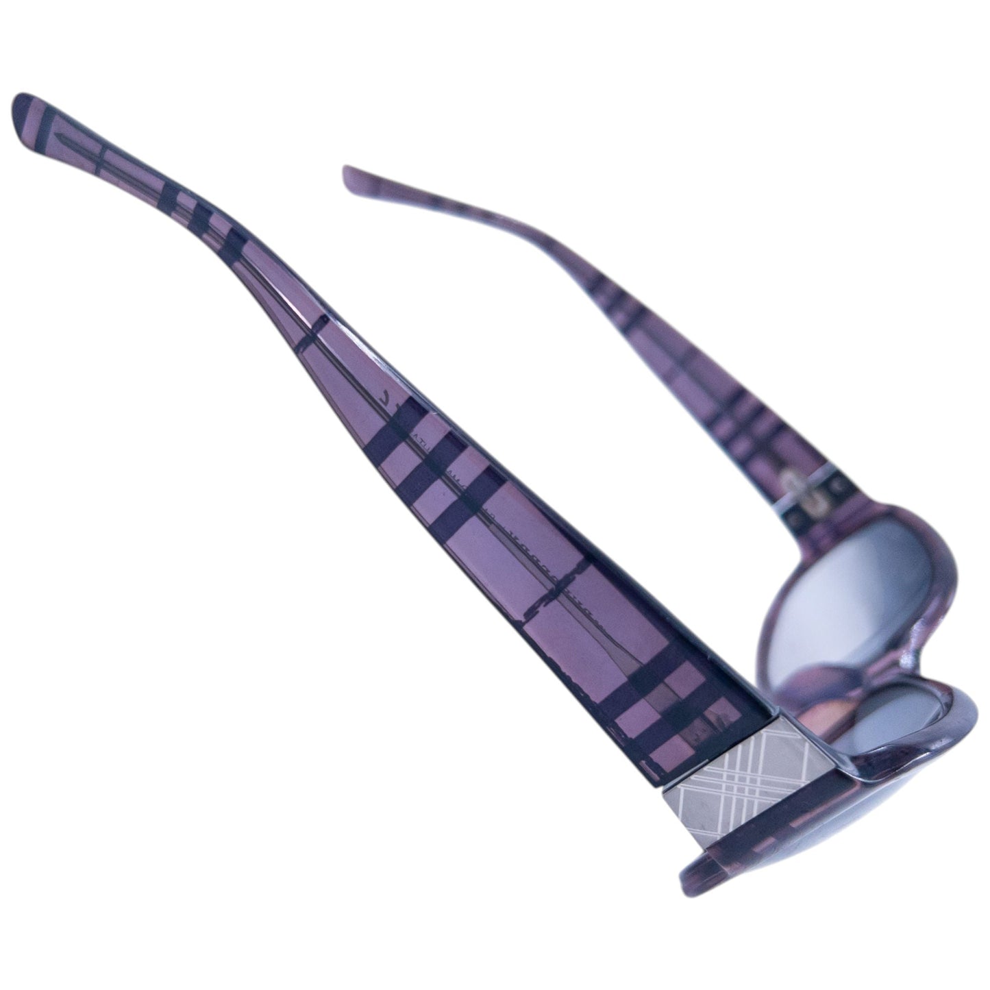 Vintage 2000s Burberry Nova Check Sunglasses | O/S, Purple