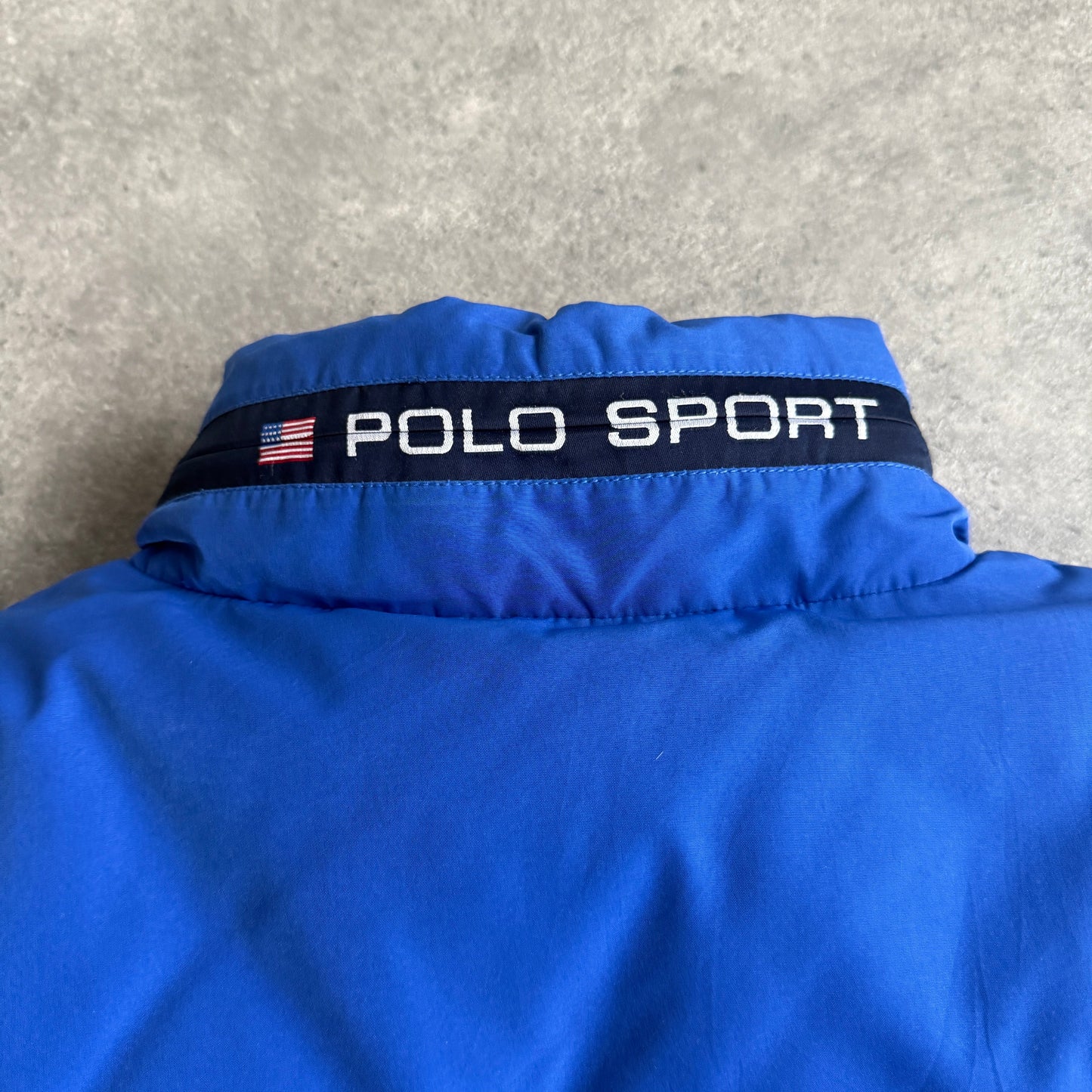 Polo Sport Ralph Lauren RARE 1990s fleece lined puffer jacket (XL)