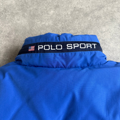 Polo Sport Ralph Lauren RARE 1990s fleece lined puffer jacket (XL)