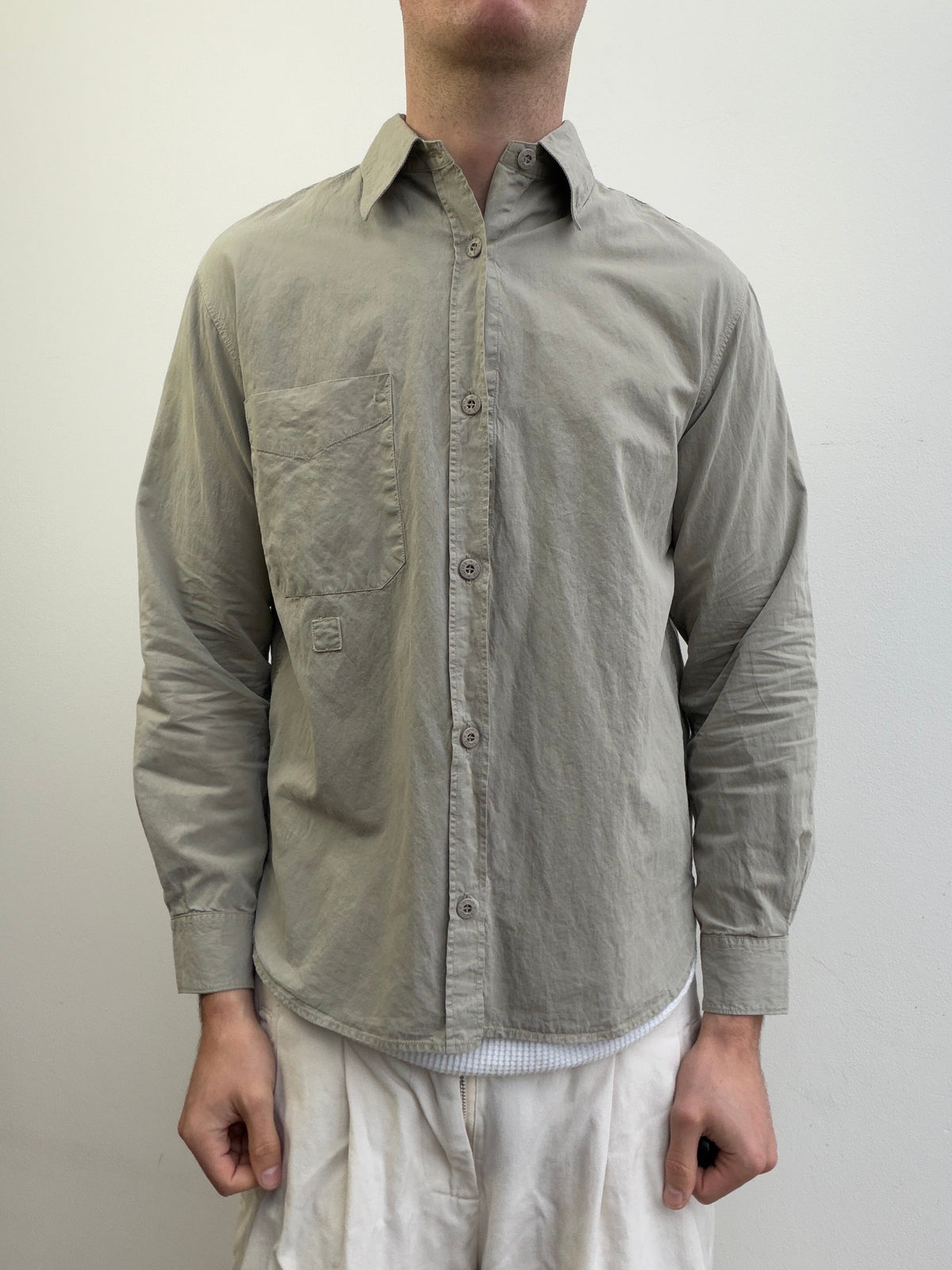Stone Island Autumn Winter 2001 Shirt | Small, Red