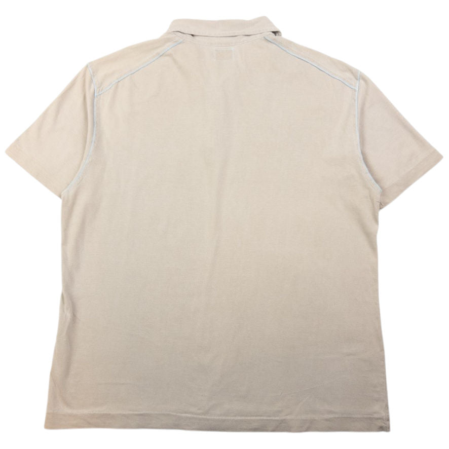 Vintage CP Company Q Zip Polo Shirt Size S