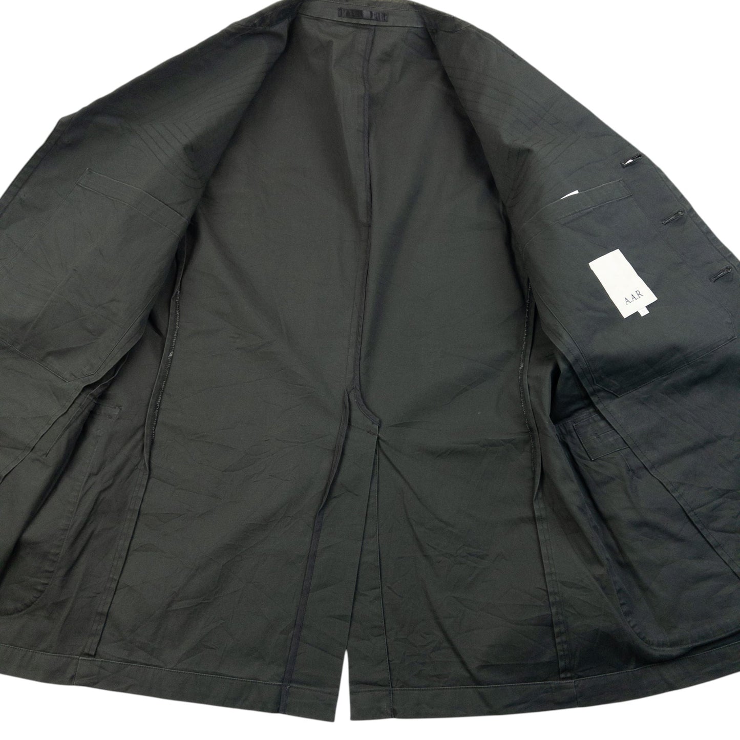 Vintage 2000s Yohji Yamamoto A.A.R Button Up Jacket Size M | Medium, Green