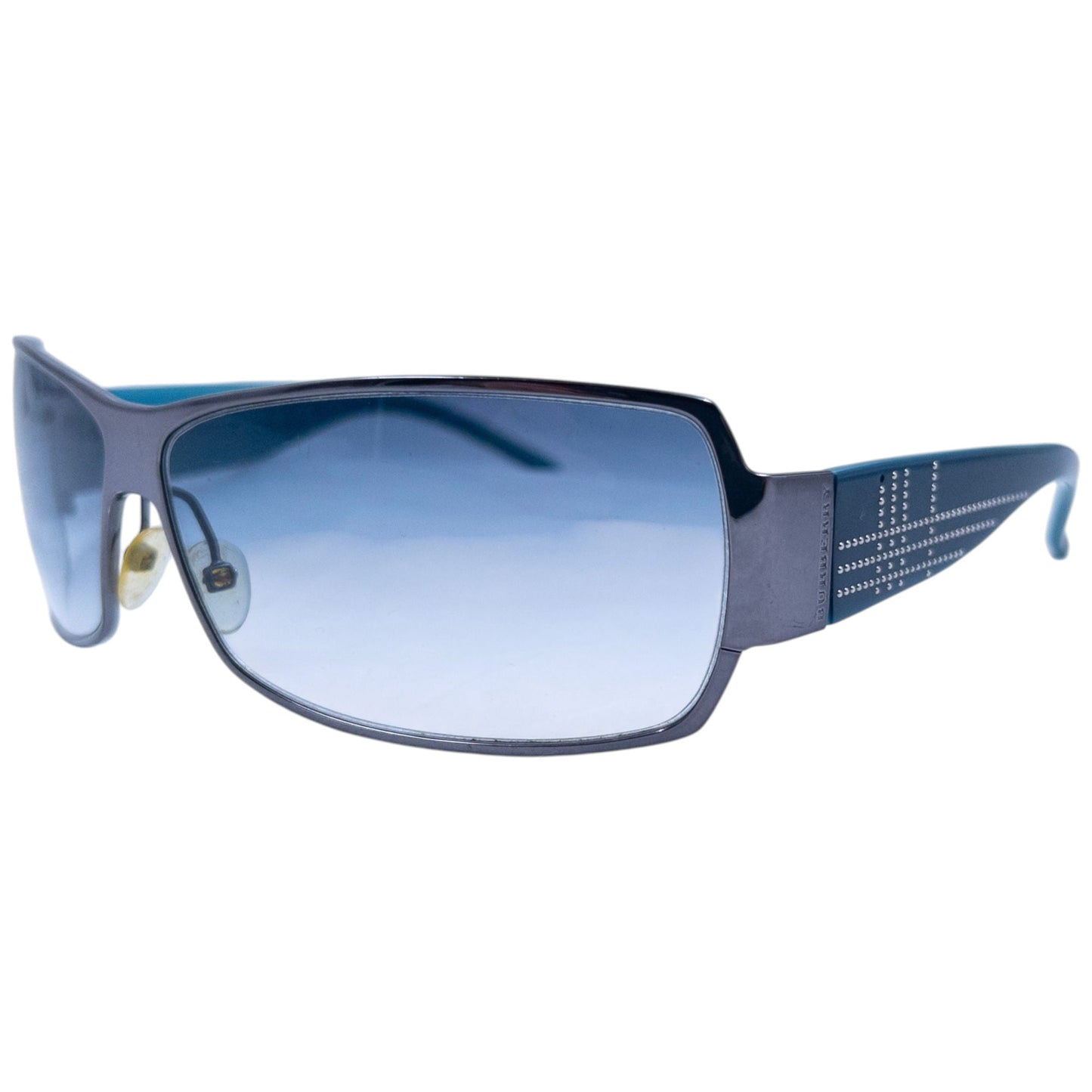 Vintage Burberry Nova Check Studded Glasses