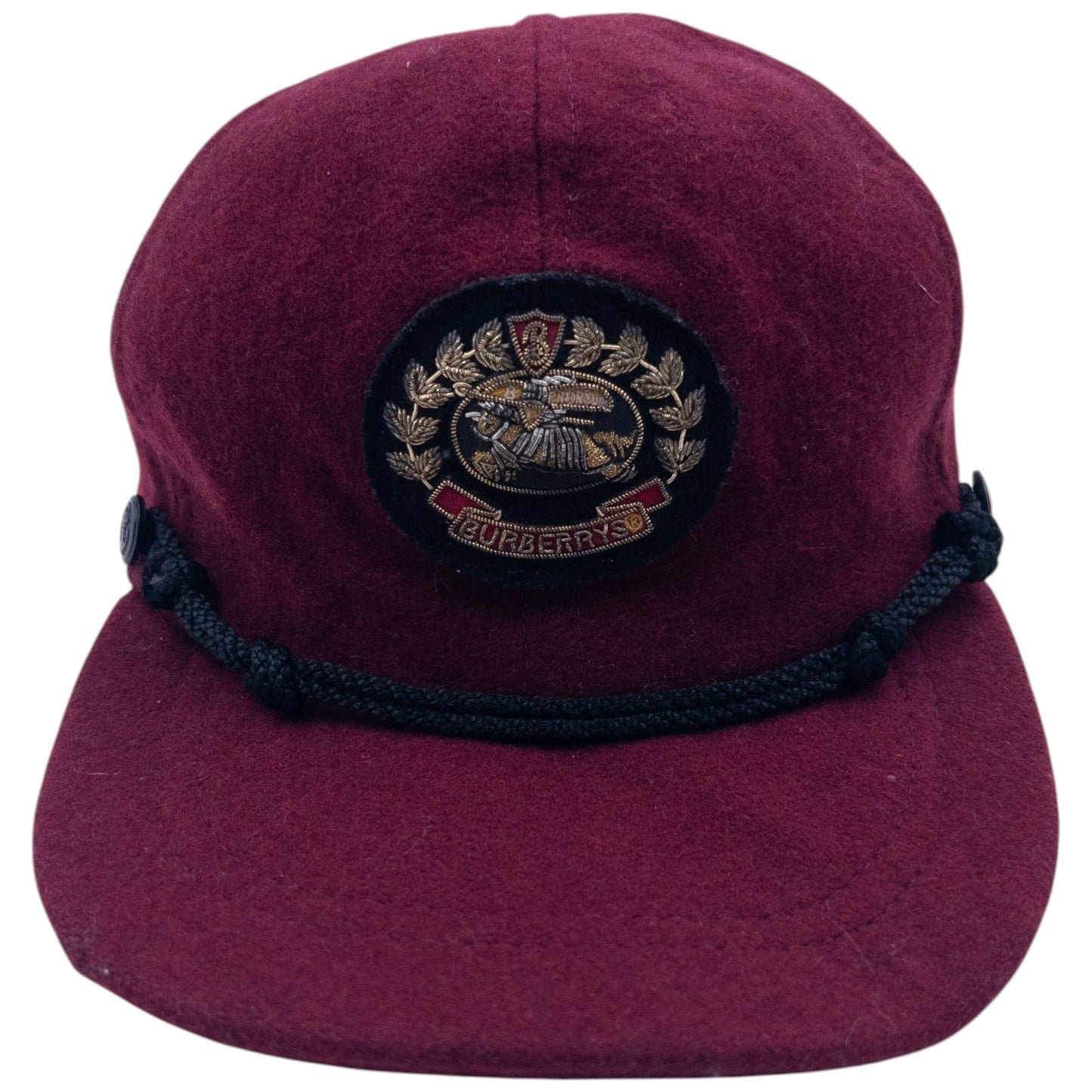 Vintage 90s Burberry Wool Hat