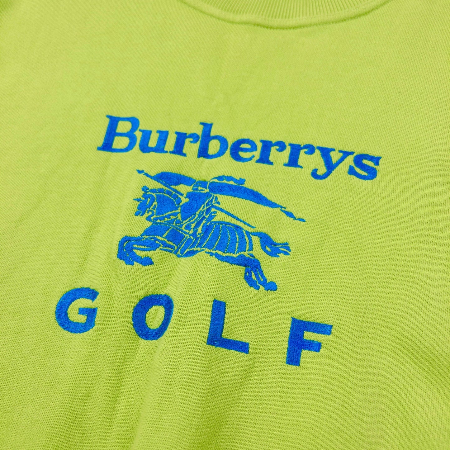 Vintage Burberry Golf Embroidered Sweatshirt Size XL