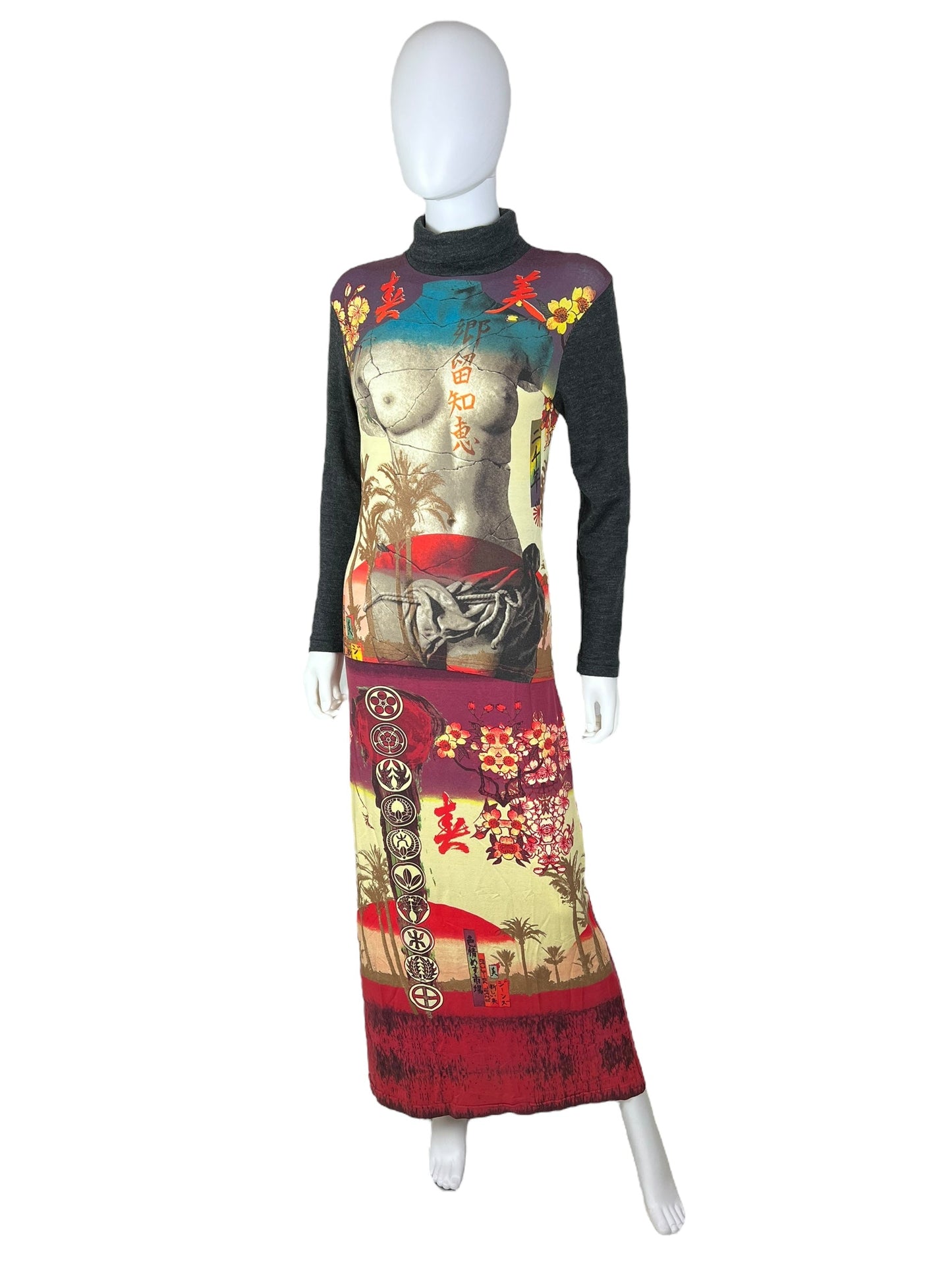 Jean Paul Gaultier S/S 1999 Venus de Milo skirt + top