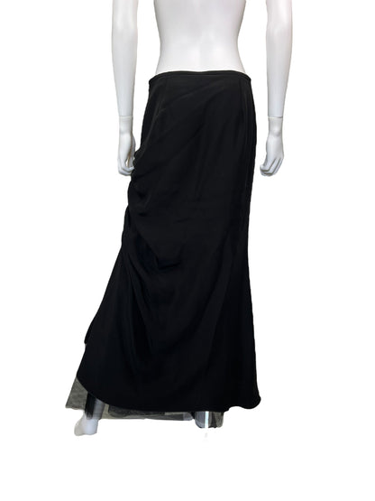 Armani Collezioni 2008 tulle maxi skirt | Black, Black